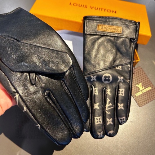 Replica Louis Vuitton LV Gloves For Men #1249348 $48.00 USD for Wholesale