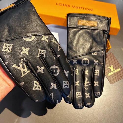 Replica Louis Vuitton LV Gloves For Men #1249348 $48.00 USD for Wholesale