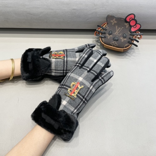 Replica Burberry Gloves #1249359 $42.00 USD for Wholesale