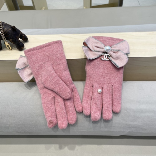 Replica Chanel Gloves For Women #1249375 $38.00 USD for Wholesale