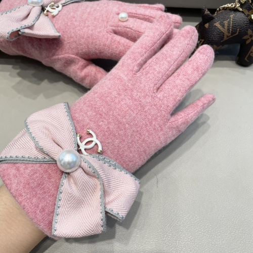 Replica Chanel Gloves For Women #1249375 $38.00 USD for Wholesale