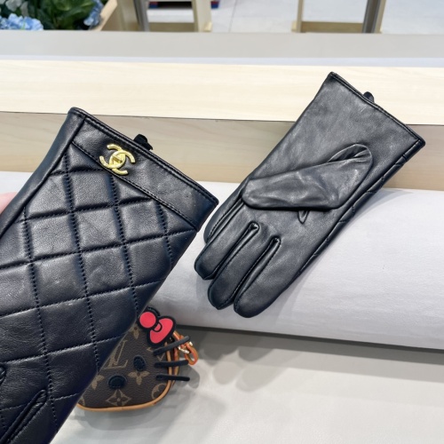 Replica Chanel Gloves For Women #1249382 $42.00 USD for Wholesale