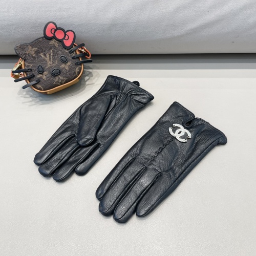 Replica Chanel Gloves For Women #1249387 $48.00 USD for Wholesale