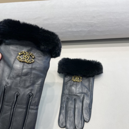 Replica Chanel Gloves For Women #1249390 $52.00 USD for Wholesale