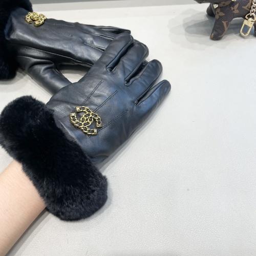 Replica Chanel Gloves For Women #1249390 $52.00 USD for Wholesale