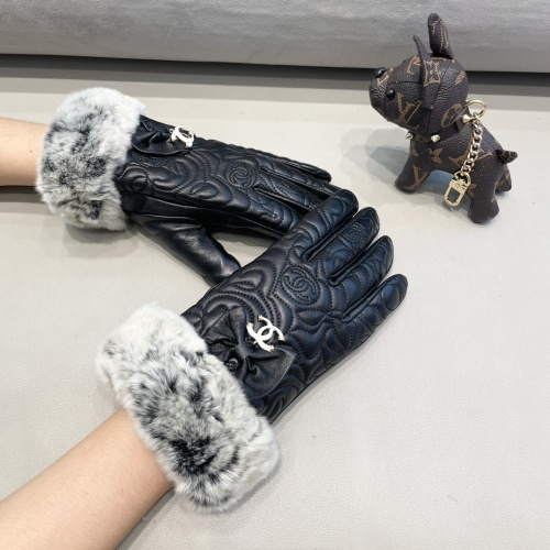 Replica Chanel Gloves For Women #1249391 $52.00 USD for Wholesale