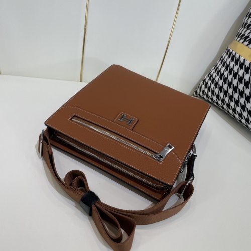 Replica Hermes AAA Man Messenger Bags #1249392 $118.00 USD for Wholesale