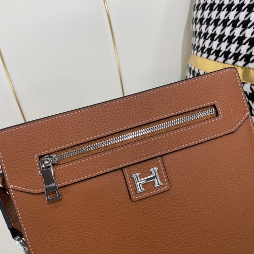 Replica Hermes AAA Man Messenger Bags #1249392 $118.00 USD for Wholesale