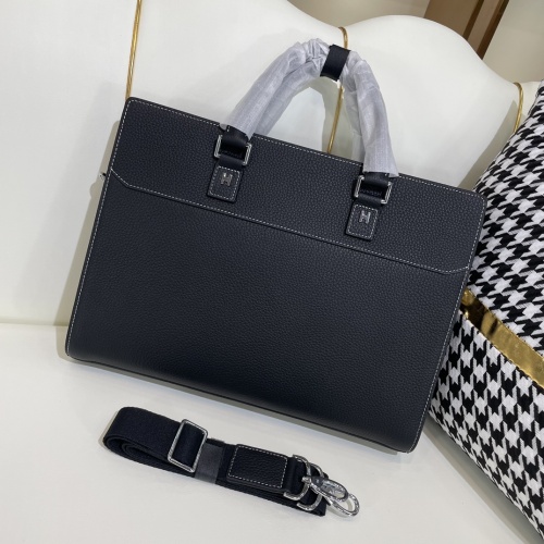 Replica Hermes AAA Man Handbags #1249395 $170.00 USD for Wholesale