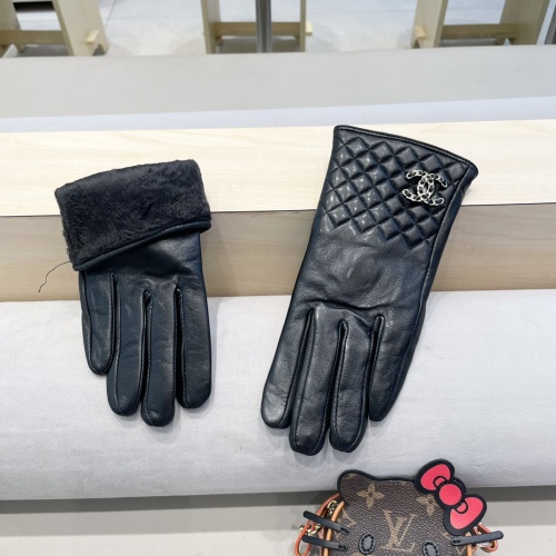 Replica Chanel Gloves For Women #1249398 $48.00 USD for Wholesale