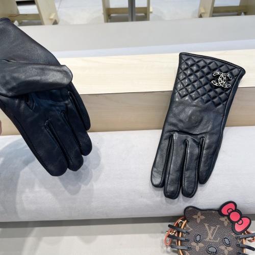 Replica Chanel Gloves For Women #1249398 $48.00 USD for Wholesale