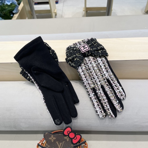 Replica Chanel Gloves #1249401 $42.00 USD for Wholesale