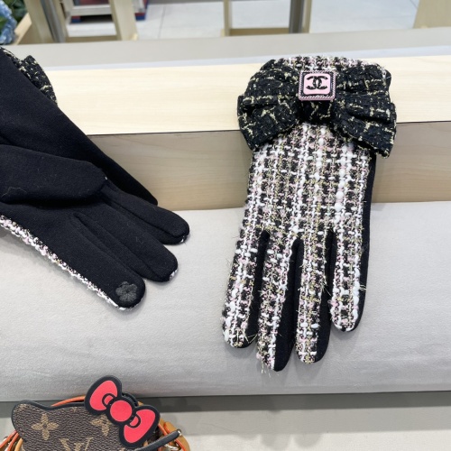 Replica Chanel Gloves #1249401 $42.00 USD for Wholesale