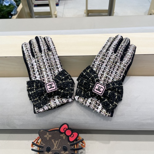 Replica Chanel Gloves #1249401 $42.00 USD for Wholesale