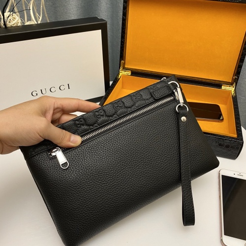 Replica Gucci AAA Man Wallets #1249403 $64.00 USD for Wholesale