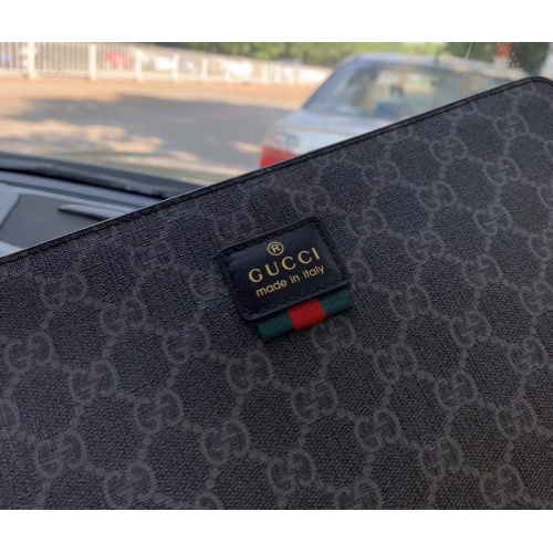 Replica Gucci AAA Man Wallets #1249407 $64.00 USD for Wholesale