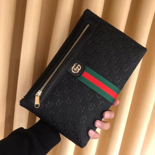 Replica Gucci AAA Man Wallets #1249408 $64.00 USD for Wholesale