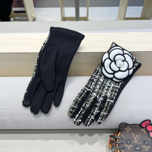 Replica Chanel Gloves For Women #1249410 $42.00 USD for Wholesale