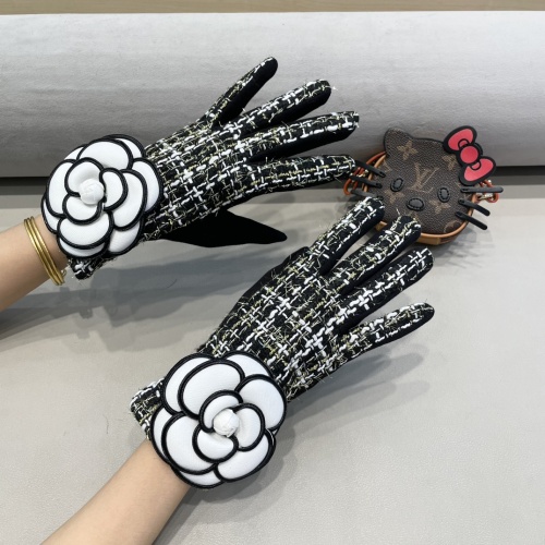 Replica Chanel Gloves For Women #1249410 $42.00 USD for Wholesale