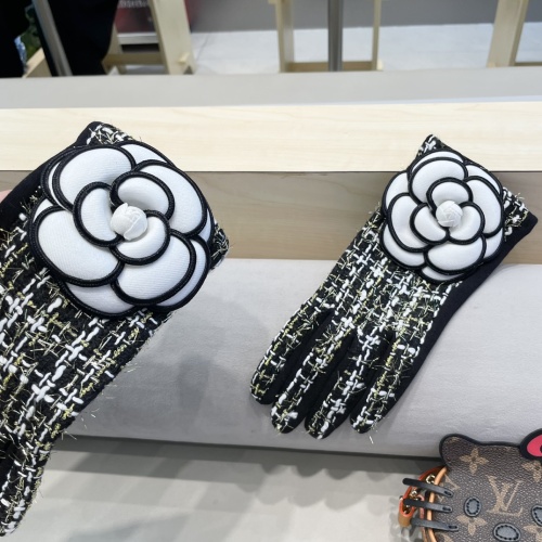 Replica Chanel Gloves For Women #1249410 $42.00 USD for Wholesale