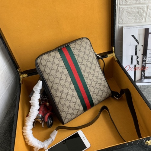 Replica Gucci AAA Man Messenger Bags #1249417 $82.00 USD for Wholesale