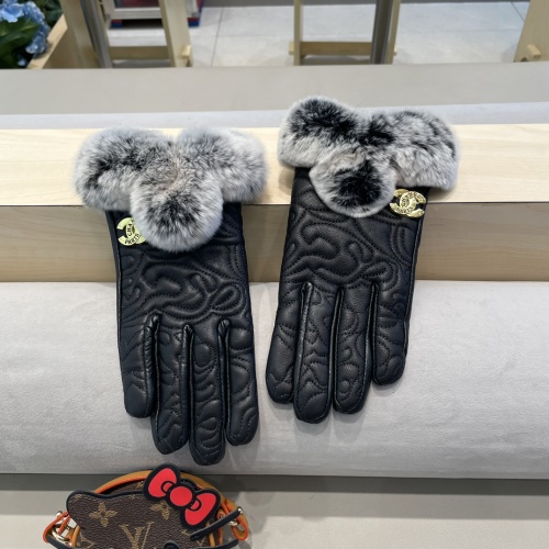 Chanel Gloves For Women #1249421 $52.00 USD, Wholesale Replica Chanel Gloves