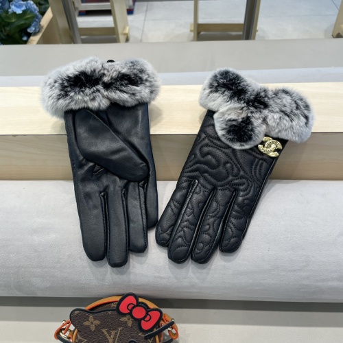 Replica Chanel Gloves For Women #1249421 $52.00 USD for Wholesale