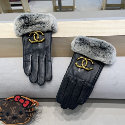 Replica Chanel Gloves For Women #1249422 $52.00 USD for Wholesale