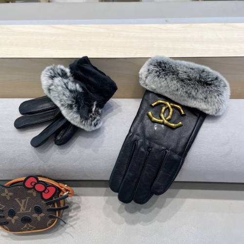 Replica Chanel Gloves For Women #1249422 $52.00 USD for Wholesale