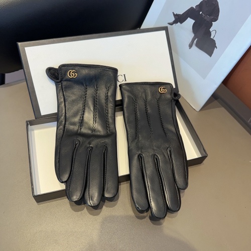 Gucci Gloves For Women #1249446 $45.00 USD, Wholesale Replica Gucci Gloves