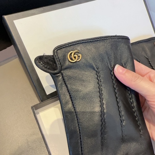 Replica Gucci Gloves For Women #1249446 $45.00 USD for Wholesale