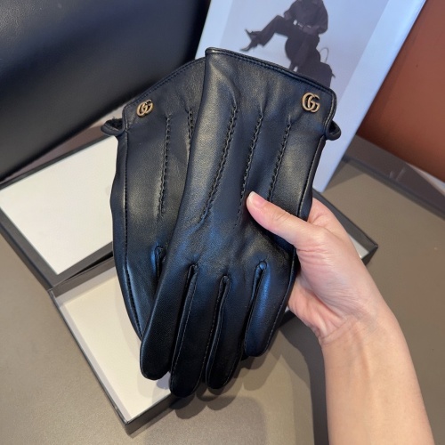 Replica Gucci Gloves For Women #1249446 $45.00 USD for Wholesale