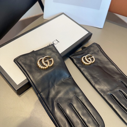 Replica Gucci Gloves For Women #1249451 $48.00 USD for Wholesale