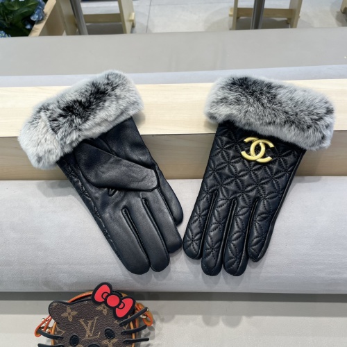 Replica Chanel Gloves For Women #1249452 $52.00 USD for Wholesale