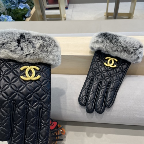 Replica Chanel Gloves For Women #1249452 $52.00 USD for Wholesale