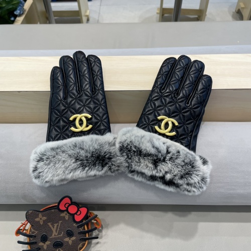 Replica Chanel Gloves For Women #1249452 $52.00 USD for Wholesale