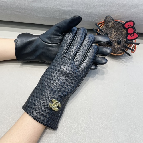 Replica Chanel Gloves For Women #1249453 $64.00 USD for Wholesale