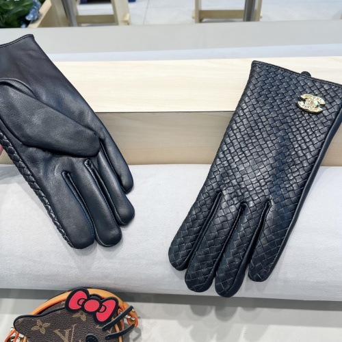 Replica Chanel Gloves For Women #1249453 $64.00 USD for Wholesale