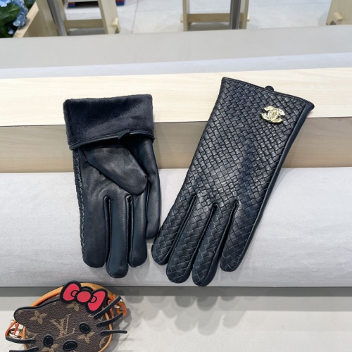 Replica Chanel Gloves For Women #1249453 $64.00 USD for Wholesale