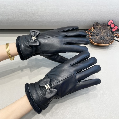 Replica Chanel Gloves For Women #1249454 $48.00 USD for Wholesale