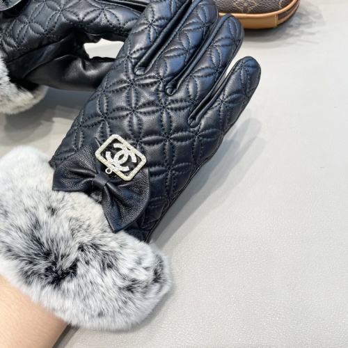 Replica Chanel Gloves For Women #1249455 $52.00 USD for Wholesale