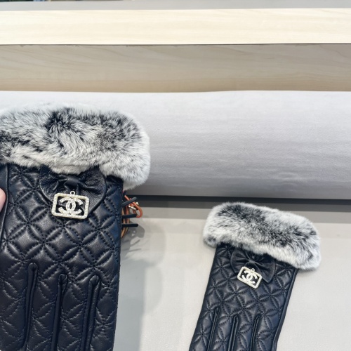 Replica Chanel Gloves For Women #1249455 $52.00 USD for Wholesale