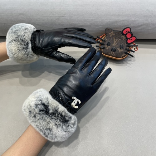 Replica Chanel Gloves For Women #1249469 $52.00 USD for Wholesale