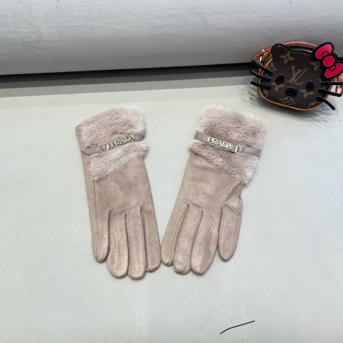 Prada Gloves For Women #1249472 $39.00 USD, Wholesale Replica Prada Gloves