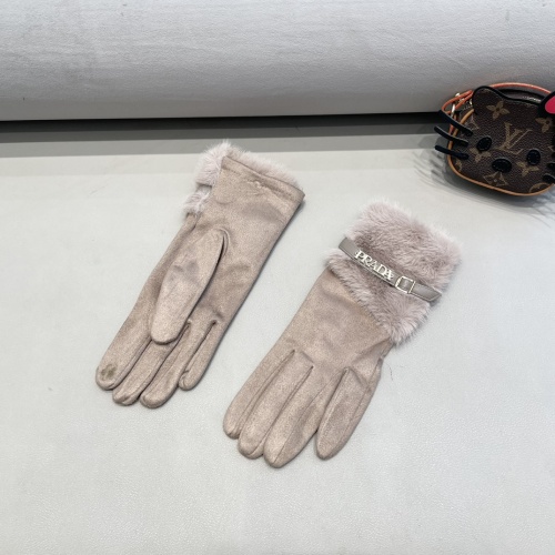 Replica Prada Gloves For Women #1249472 $39.00 USD for Wholesale