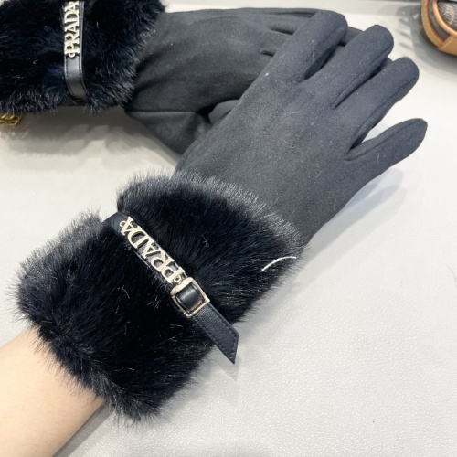 Replica Prada Gloves For Women #1249473 $39.00 USD for Wholesale