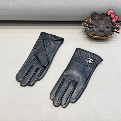 Replica Chanel Gloves For Women #1249476 $52.00 USD for Wholesale