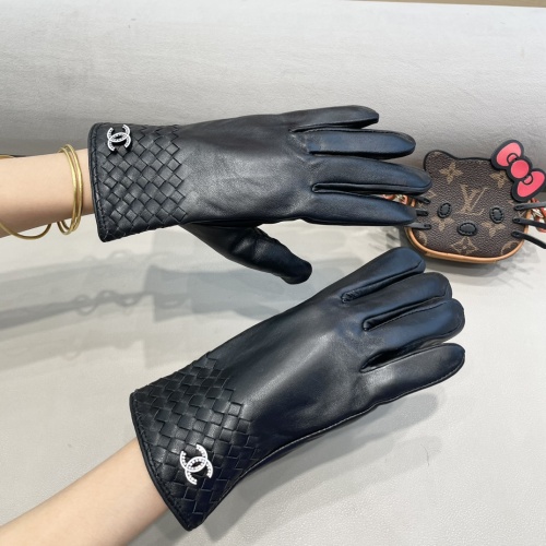 Replica Chanel Gloves For Women #1249476 $52.00 USD for Wholesale