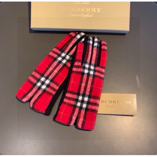 Replica Burberry Gloves #1249483 $36.00 USD for Wholesale