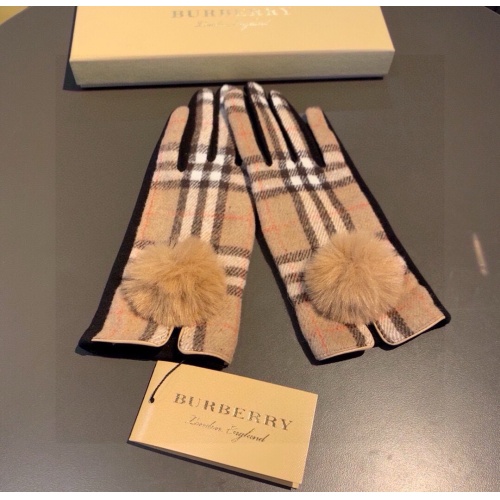 Replica Burberry Gloves #1249484 $39.00 USD for Wholesale